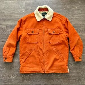 Vintage J. Crew Sherpa Jacket